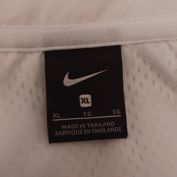 SOLD - Nike DNA Men's Basketball Jacket White HALF ZIP Windbreaker Hoodie - Picture 2 of 10